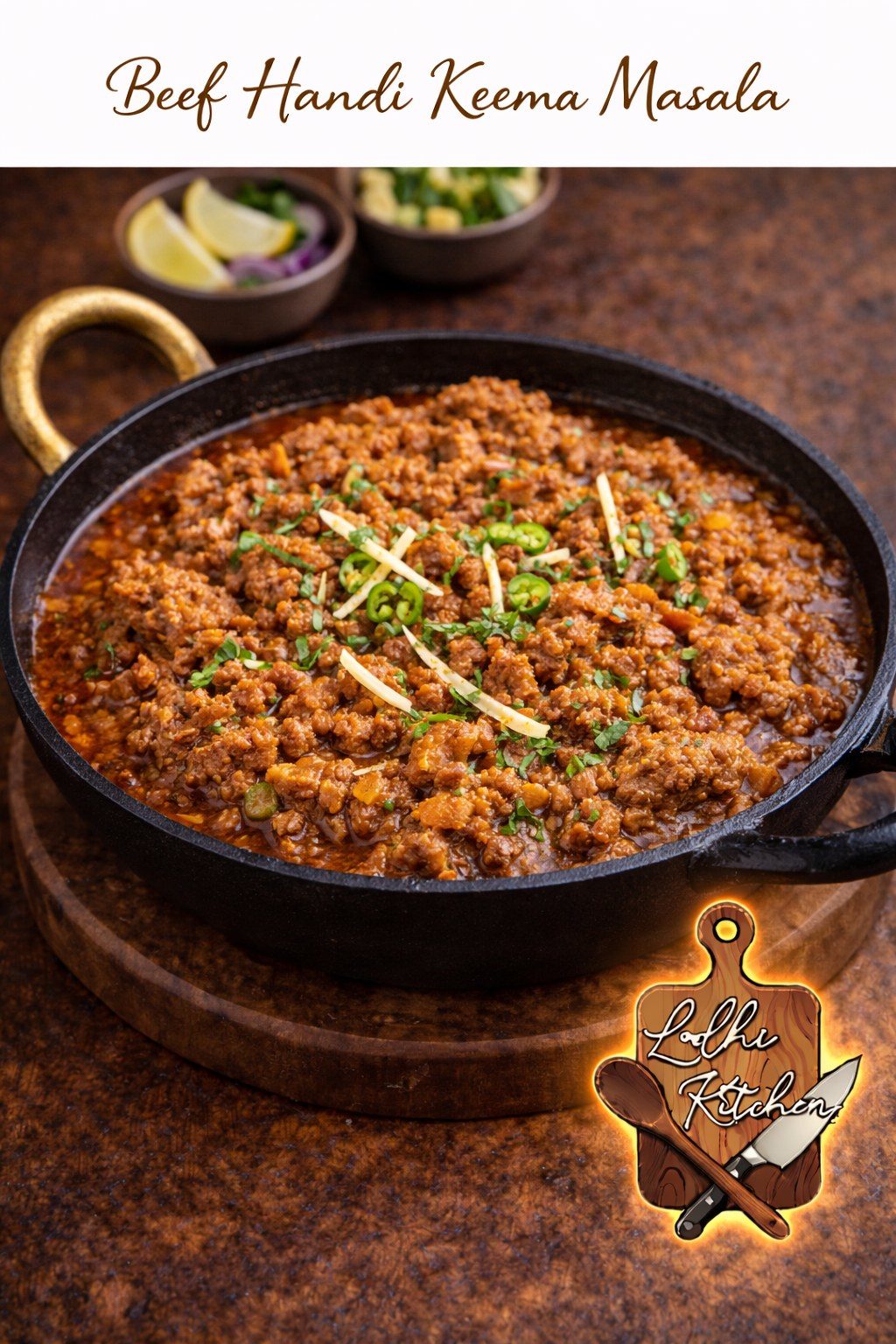 Beef Handi Keema Masala